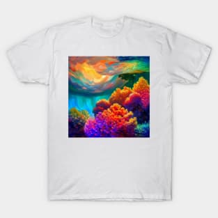 Colorful Coral Under the Sea T-Shirt